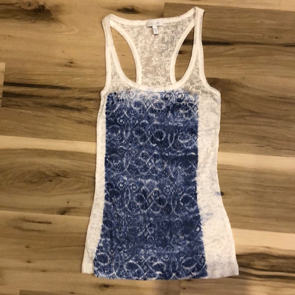 Worn once! Delias tank